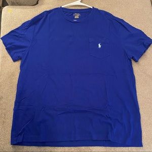 Blue Polo Men’s T-shirt Size Large